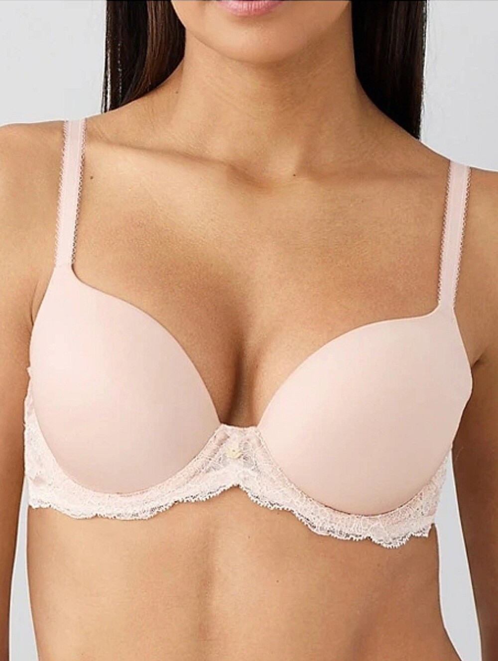 WACOAL Modern Affair Contour T-Shirt Bra 38DDD Rose Dust Pink Underwire 853481